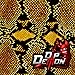 Gold and Black Diamond Back Snake Skin Hydrographic Water Transfer Film Hydro Dipping Dip Demon