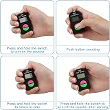 SDARMING 4-Digit Clicker Electronic Counter 3 Pack Add/Subtract Tally view 5