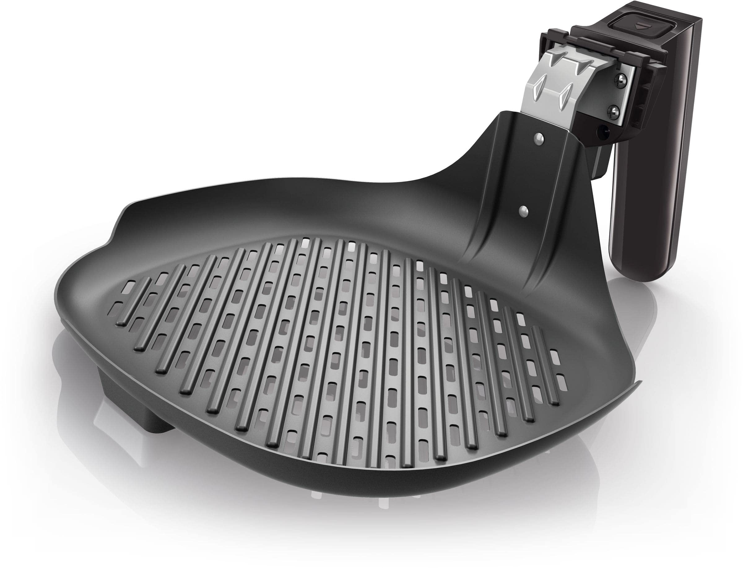 Philips Viva Collection Deep Fryer, Grill Pan Accessories, Suitable for HD922x, HD923x*, HD921x Deep Fryers, Black