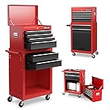 Goplus Tool Chest, 6 Drawers Rolling Tool Cabinet