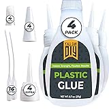 Y'allCanDiy Super Glue for Plastic 4 Pk x .7 Oz