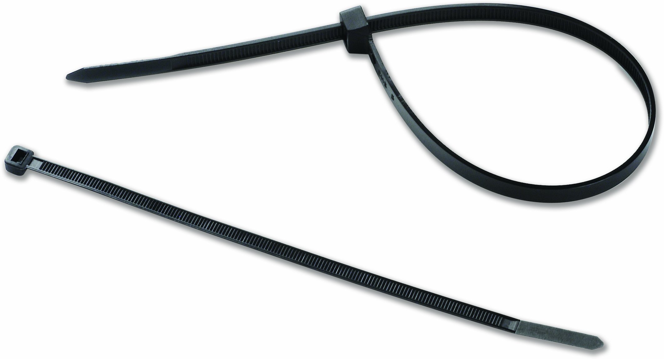 Electraline 60769 Set of 100 Cable Ties Black