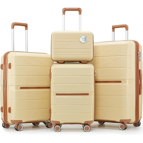 Amazon.com | Luggage Sets 4 Piece(14/20/24/28), Expandable Carry