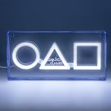 Paladone Squid Game LED Logo Neon Light Officially Licensed view 9