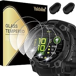 Yskbilm （3+2 Pack） for Garmin Instinct 3 45mm