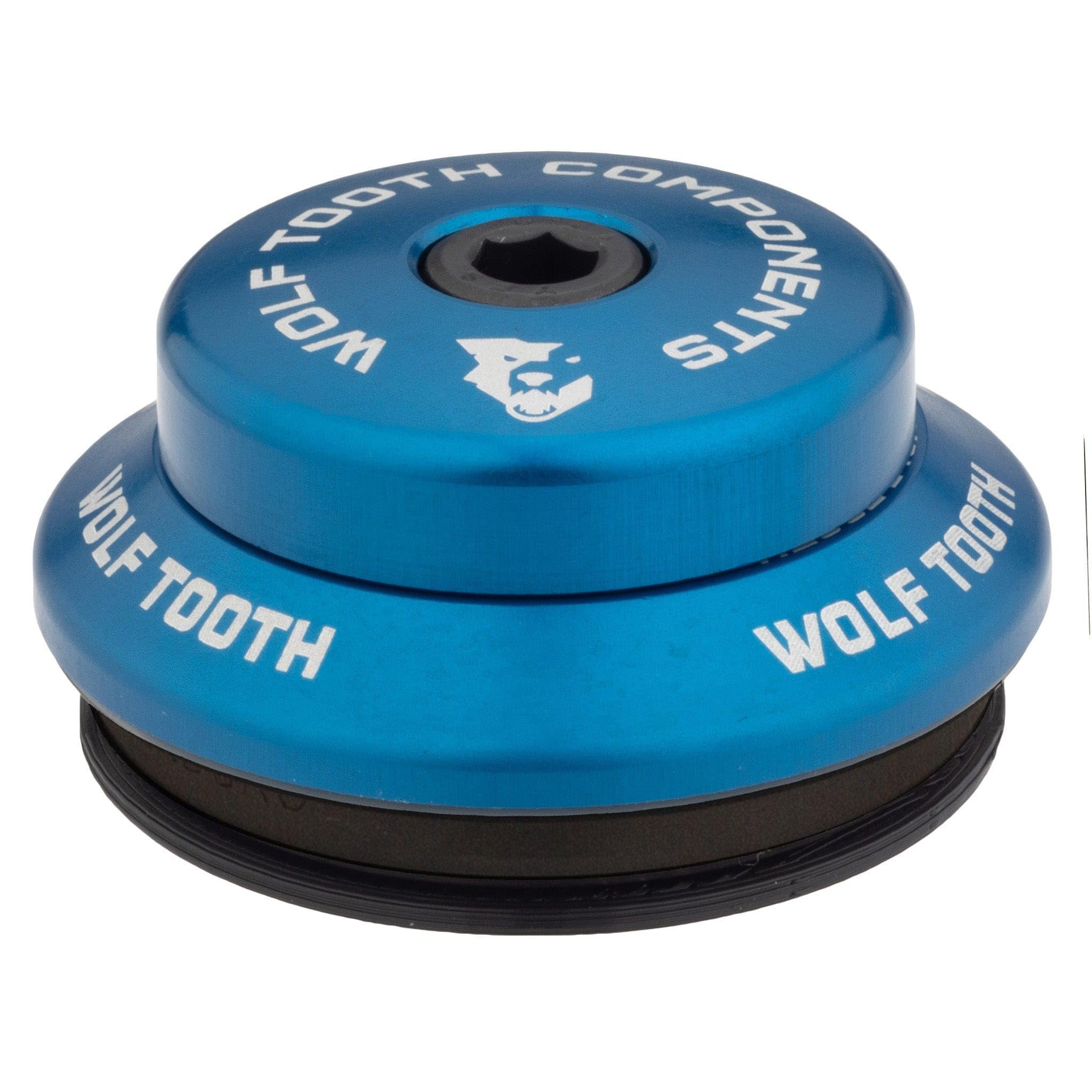 Wolf Tooth Performance IS41/28.6 Upper Headset 7mm Stack Blue | Lightweight Aluminium Headset Stainless Steel Bearings Wide Colour Range