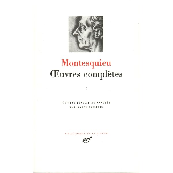 Montesquieu Œuvres complètes I Gallimard 71DTZFJR3yL._AC_UL600_SR600,