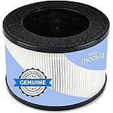MOOKA Genuine True H13 HEPA Air Filters Replacement for M01 Purifier, Removes Dust, Smoke, Odor, Dander, Pollen, 1 Pack