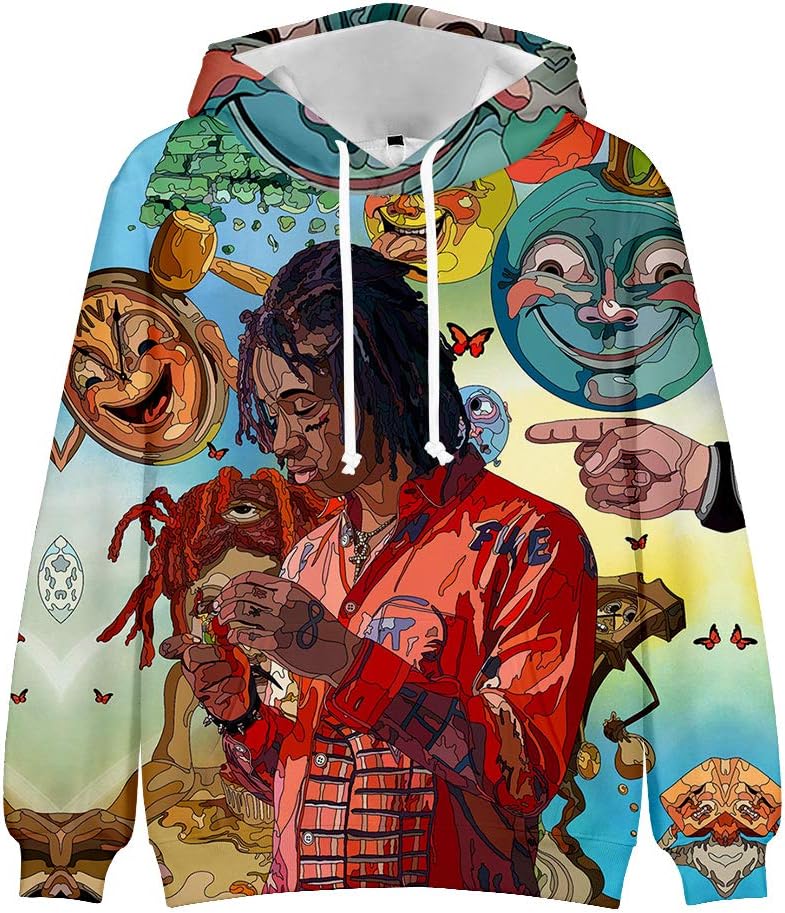 WAWNI 2020 Men's Hoodies Trippie Redd Merch Trippieland Hoodie Men Women Sweatshirts Pullover