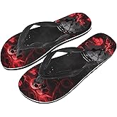 Semiouray Women Sea Wave Flip Flop Sandal, Cute Lotus Orthotic Flip Flops Lightweight Flat Sandals Indoor Outdoor for Summer