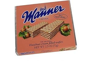 Manner Vienna - Hazelnut cream filled wafers (ea. 72g) 3 pack