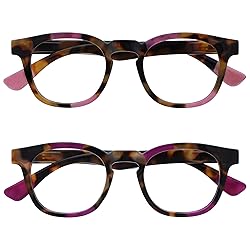 OPULIZE Ava Reading Glasses 2 Pack Flattering