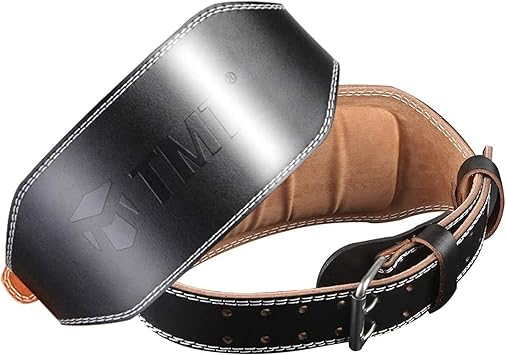 Amazon トレーニングベルト 筋トレ 腰 ベンチプレス ウエイト パワー リフティング スクワット レザー 補助 シーテッドローイング ラットプルダウン ゴールドジムトレーナー愛用 Jaffick スポーツ アウトドア