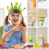 Caydo 200 PCS Pipe Cleaners Chenille Stems Multi-Color 12in 6mm Craft view 8