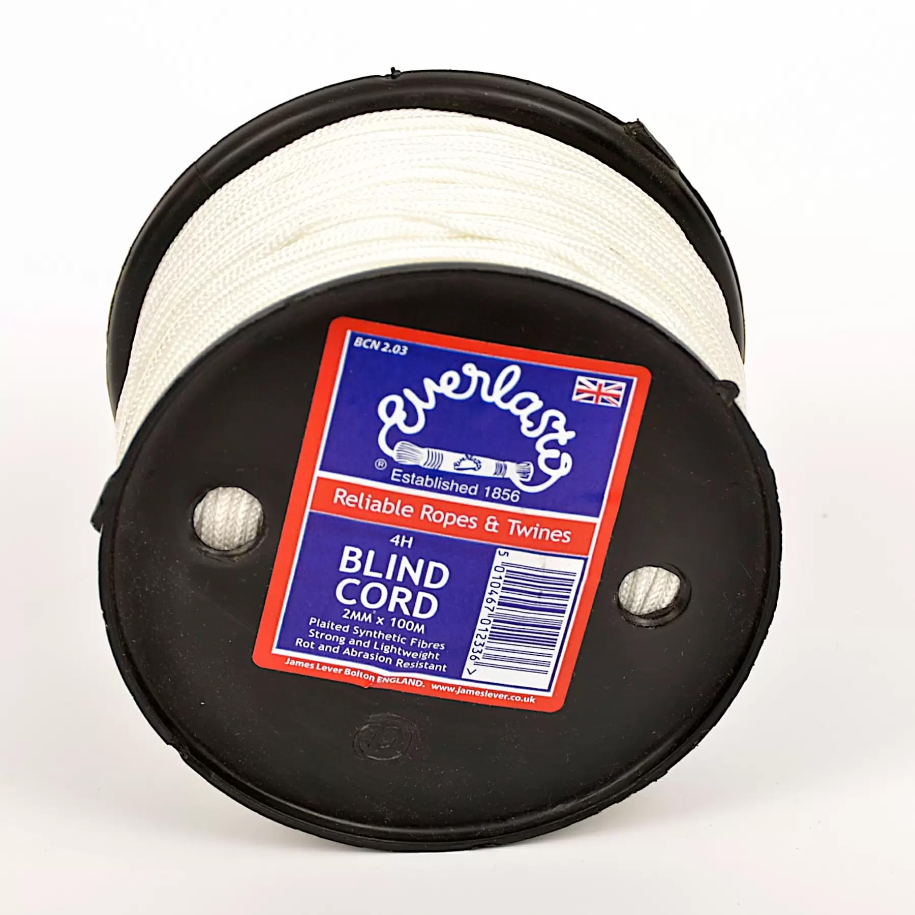 Everlasto White Nylon Blind Cord - 2.5mm x 100M