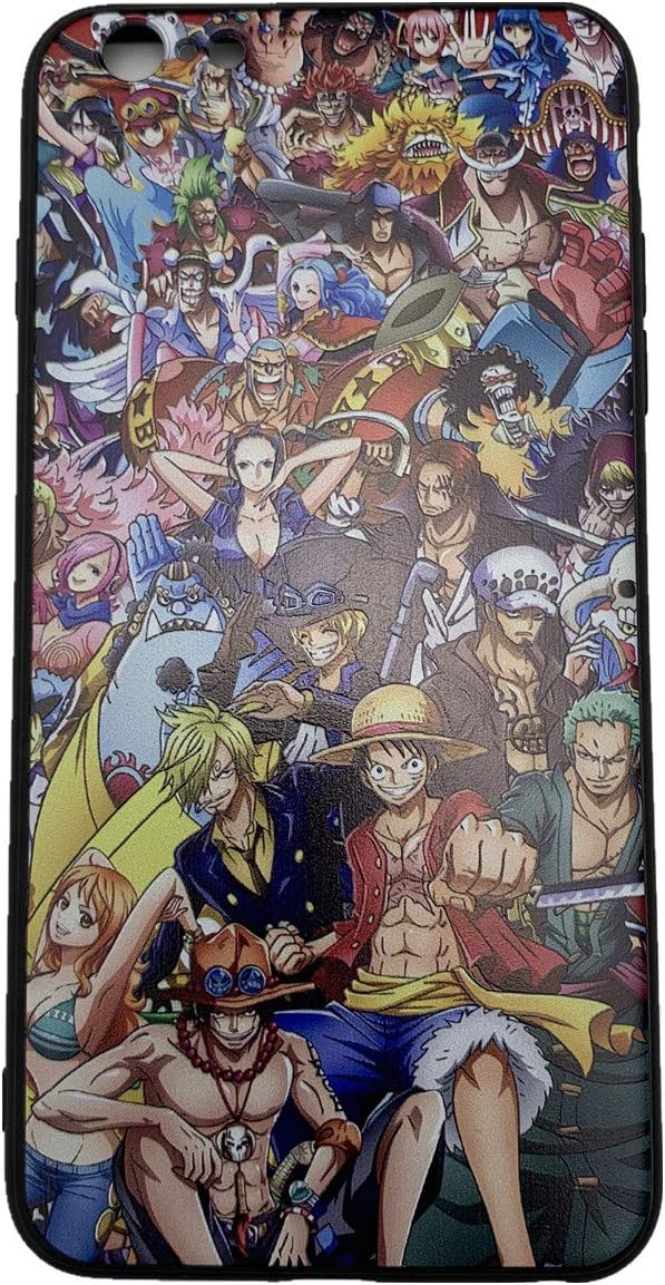 One Piece All Straw Hat Pirates Phone Case for iPhone 7 iPhone 8