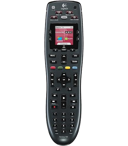 Amazon.com: Logitech Harmony 700 Rechargeable Remote with Color