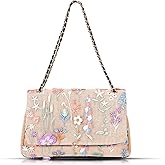 Handmade Embroidery Straw Tote Bag - Bohemian Shoulder Bag for Women - Large Capacity - Suitable for Vacation, Travel, Daily, Banquet