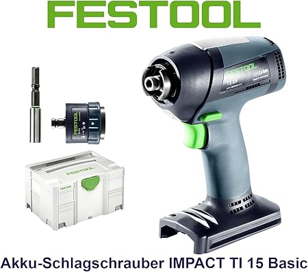 Festool Perceuse Visseuse Impact Festool Ti 15 Li 3 0 Basic Amazon Fr Bricolage