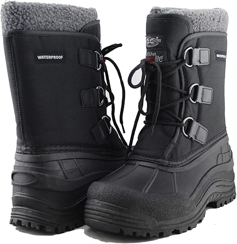waterproof insulated slip on boots