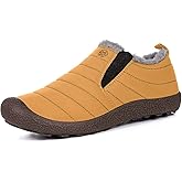 Womens Mens Snow Boots Winter Shoes Slip On Ankle Booties Anti-Slip Water Resistant Fully Fur Lined Outdoor Sneakers