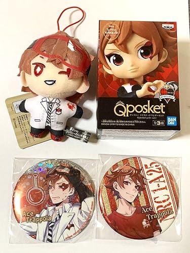 Amazon Co Jp ツイステ エース マスコット 缶バッジ フィギュア4個セット ホビー 通販