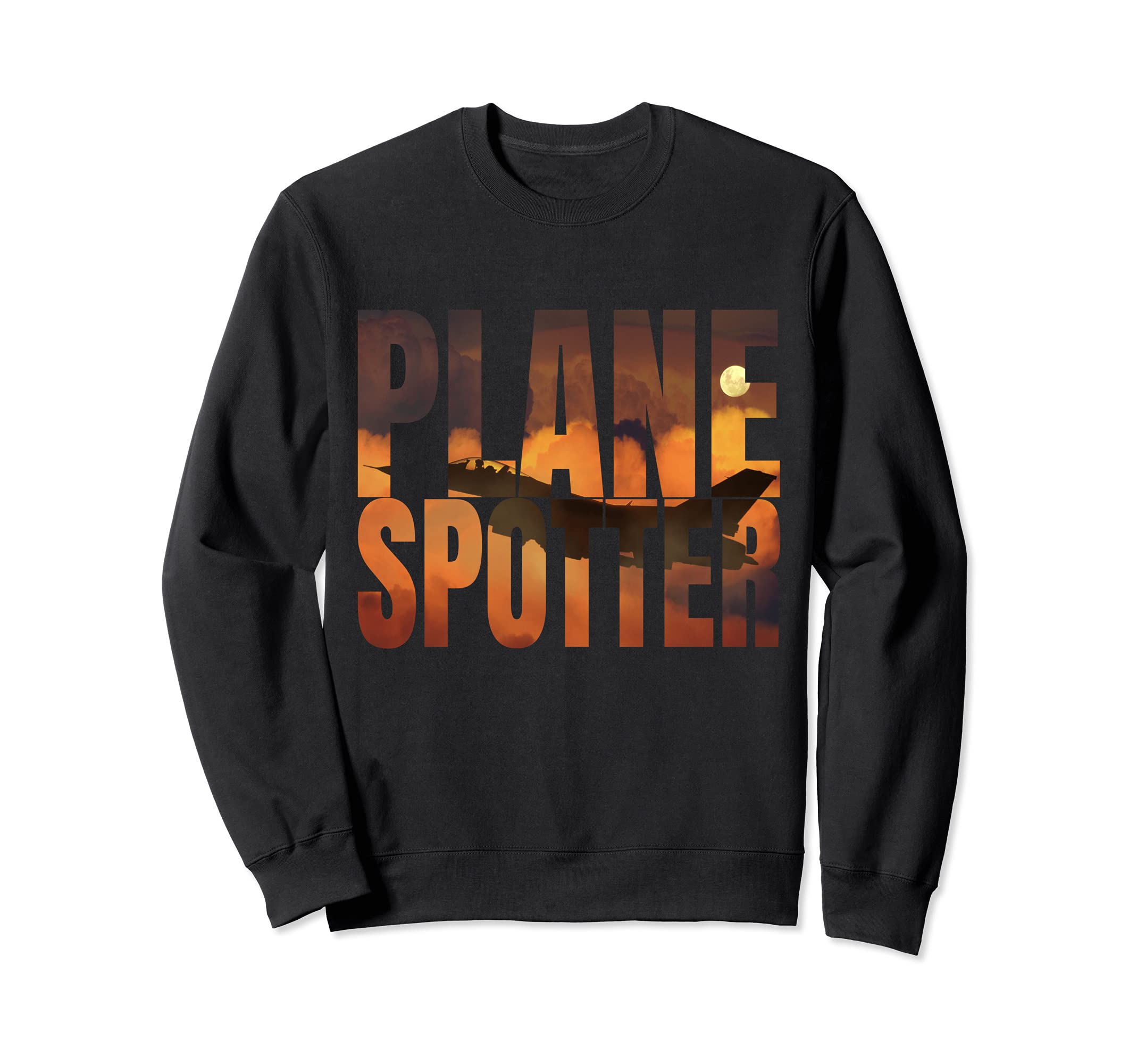 Photo Real Plane Spotting Spotter for Planespotter Sweatshirt