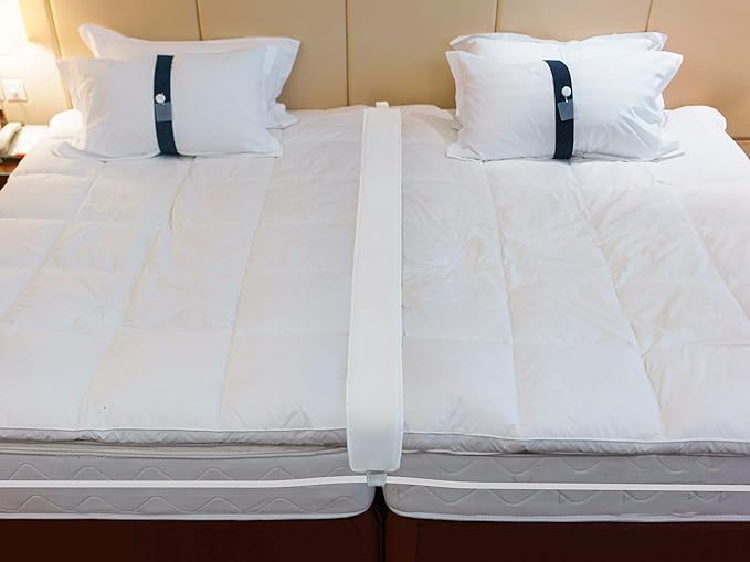 Twin to King Bed Bridge Converter Kit for Twin Beds Gap Filler Pad