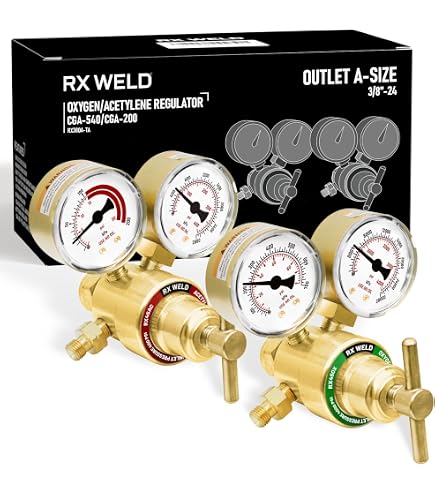 TWSupply Regulator Set for Victor G150 Welding & Cutting Torches