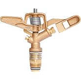 High Pressure Wheel line Sprinkler RK-30HD 3/4" Heavy Duty Brass Sprinkler 27&deg; - 11/64" x 1/8"
