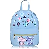 Disney Lilo and Stitch Backpack for Women, Men, Unisex | Cute PU Leather 10" Stitch Mini Backpack Purse Shoulder Purse | Stitch Bag and Stitch Accessories