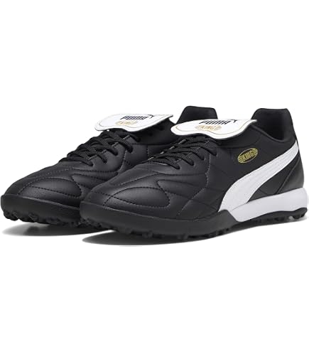 Amazon.com | PUMA King Top TT Black White 7 D (M) | Soccer