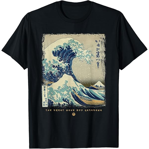 トップス 70s vintage T-shirts ART FOR ARTS SAKE Amazon.com: Japan Pop Art Aesthetic Hokusai Great Wave Off