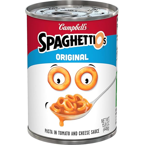SPAGHETTIOS ORIGINAL CANNED PASTA, 15.8 OZ CAN