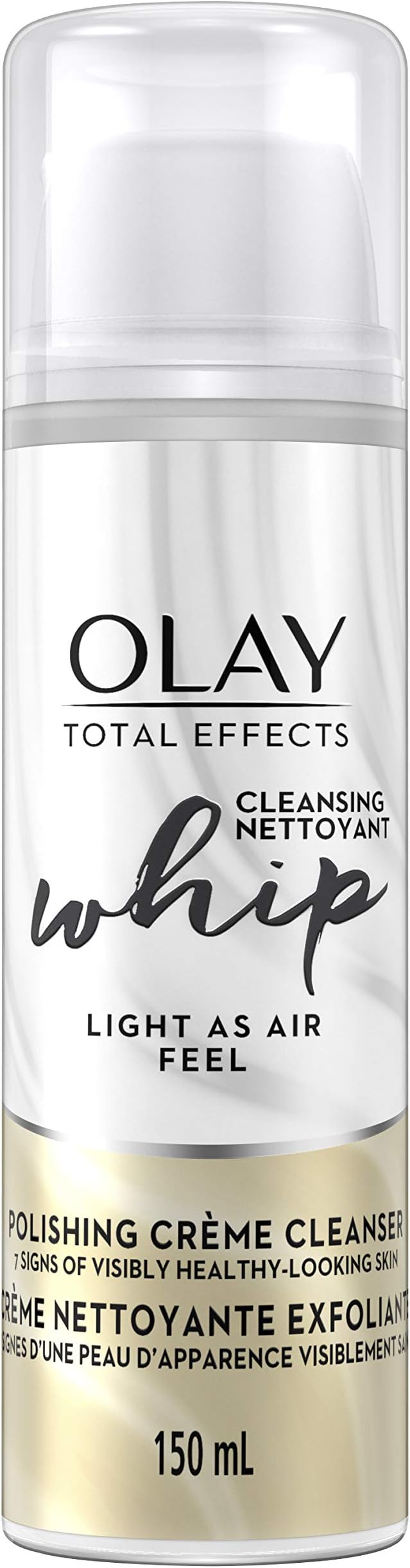 total effects whip facial cleanser