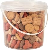 Hungry Pets Dog Biscuit Mix 2.5L Treats — Assorted Shapes Flavors