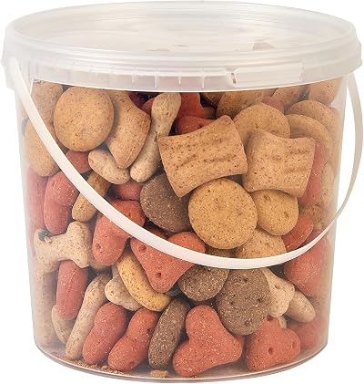 Hungry Pets Dog Biscuit Mix 2.5L Treats — Assorted Shapes Flavors