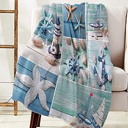 SODIKA Flannel Fleece Bed Blankets Lightweight Cozy
