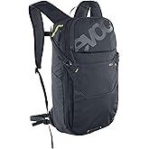 Evoc Ride 8+ Pocket 2L Black MTB Backpack Unprotective Adult Unisex 10 | EVOC Ride 8 Hydration Backpack 8L with 2L Bladder, Ventilated Cycling Pack