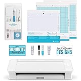 Cameo 4 Extras Bundle with Extra AutoBlade, Tool Kit, Cutting mat and PixScan. Silhouette Handbook and 10 White Edition
