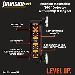 Johnson Level & Tool 40-6791 Machine Mountable 360