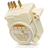 Romalon WR9X502 Defrost Timer Control Replacement Part WR09X10049 Fit for G-E Hot-Point Refrigerator Replaces WR09X0278 SWR9X412 SWR9X413 SC952