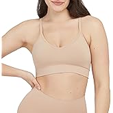 SPANX SPANXsmooth EcoCare Seamless Shaping Longline Bralette - Comfortable Everyday Bralette - Women's Bra with No Underwire