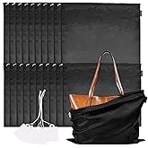 20 Pack Dust Bags for Purses and Handbags, Silk Dust Cover Storage Bags, Travel Storage Pouch Handbags for Purse Shoes Boots
