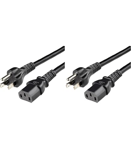 Amazon.com: Cablelera NEMA 5-15P to IEC 320 C19 Power Cord