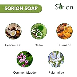 Sorion Soap for Face and Body - Bar Soap to Smooth