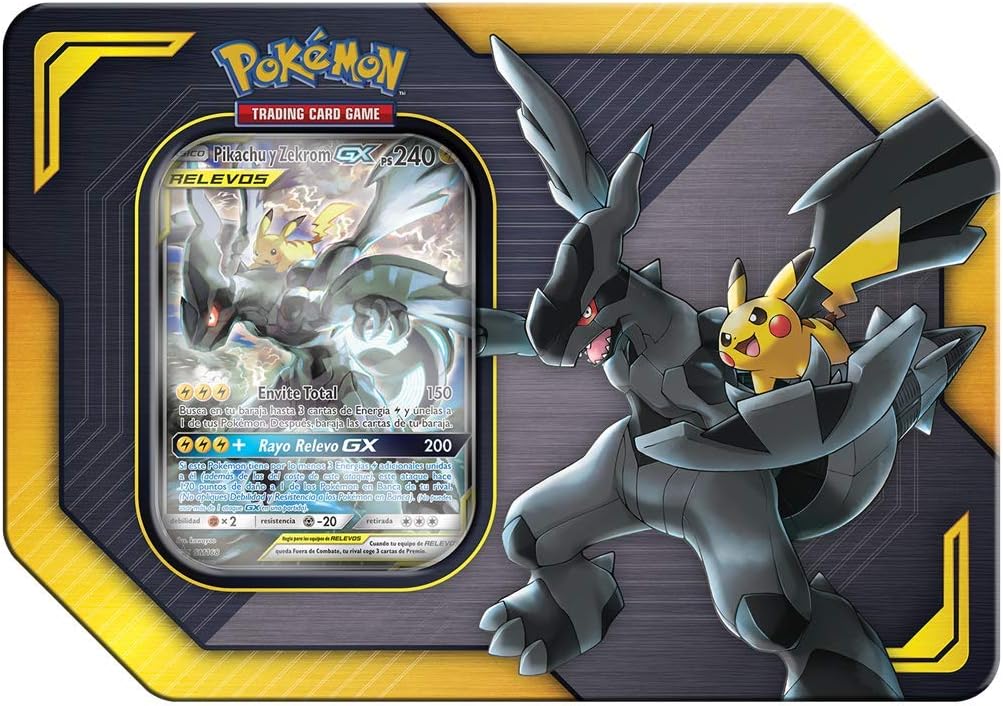 Pokemon JCC - Pikachu & Zekrom Tag Team (Asmodee, POGX19041): Amazon.es: Juguetes y juegos