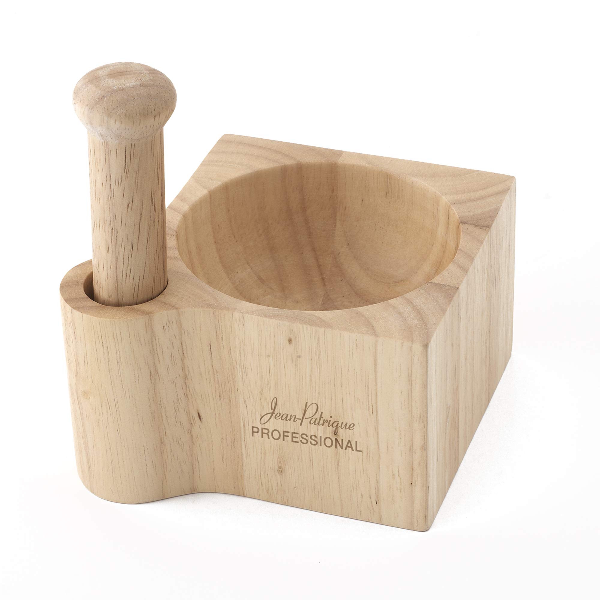 Pestle & Mortar Set - Kitchen Essential for Fast & Efficient Herb Grinding - From Jean-Patrique