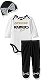 Gerber NFL baby girls 3 Pack Bodysuit Registry Gift