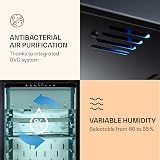 KLARSTEIN Dry Ageing Refrigerator 233L Glass Fronted 1-25°C Humidity 60-85% view 7